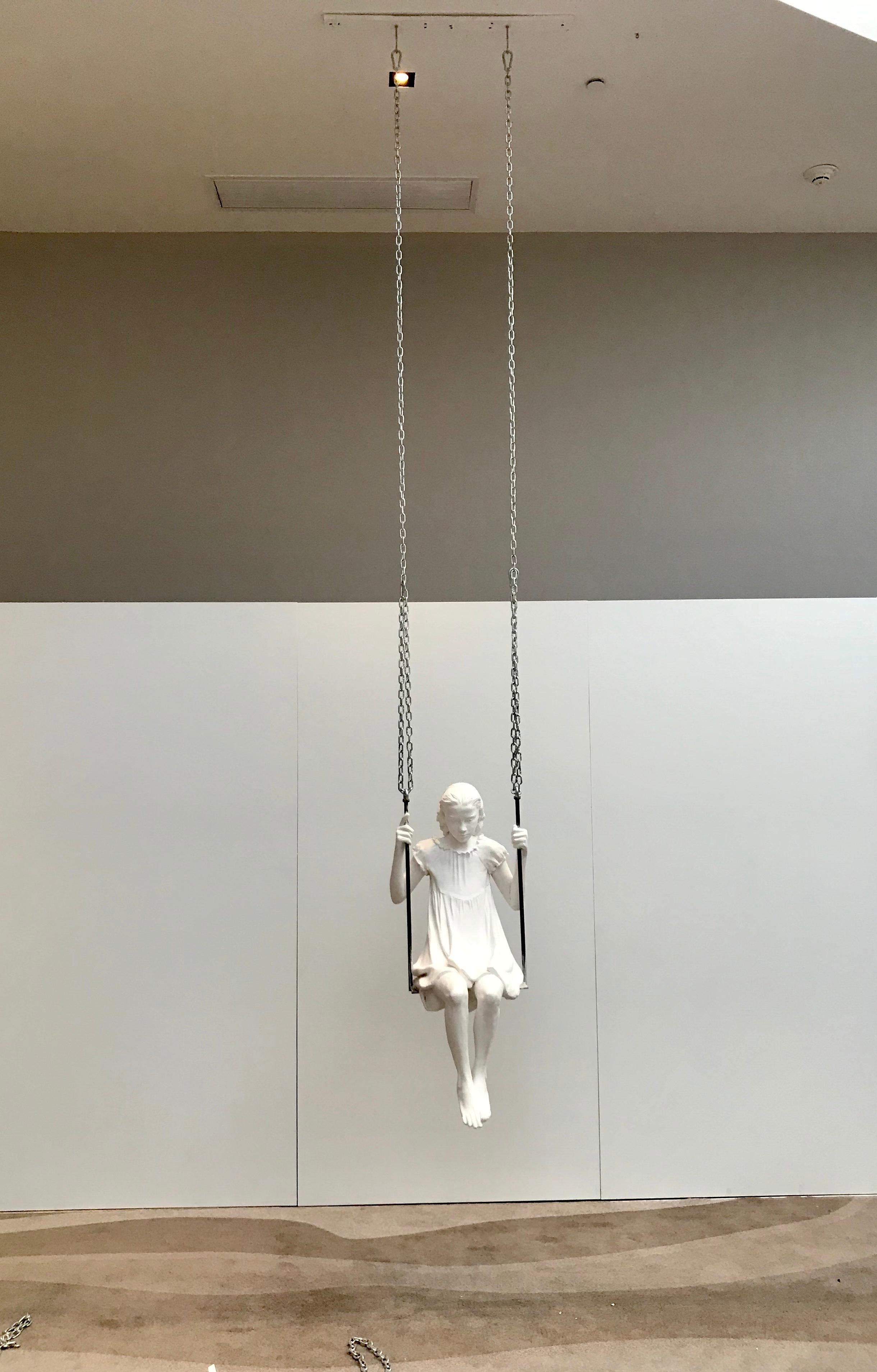 Alexandra Valenti Figurative Sculpture - The Swing