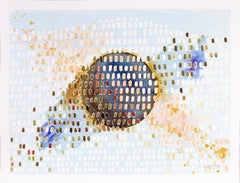 Hidden 2, 2017 by Lori Fox. Watercolor from the series Source 
Reflection