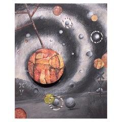 A Mother's Awakening II, Surrealism with a spinning wheel by Courtney Googe