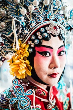 Drunken Beauty by Can Turkyilmaz. Photograph, Chinese opera star. Vibrant colors