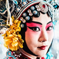 Drunken Beauty by Can Turkyilmaz. Photograph, Chinese opera star. Vibrant colors