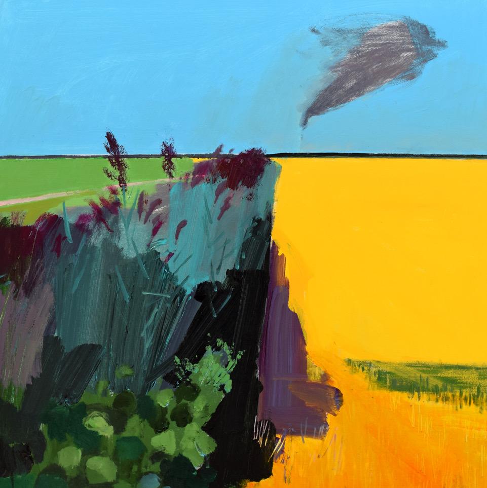 Fred Ingrams Landscape Painting - Smoke