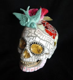 True Love, Recycled ceramic Sculpture by English Artist Susan Elliott