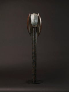 Kestrel, Cast Bronze Sculpture by British artist Paul Harvey