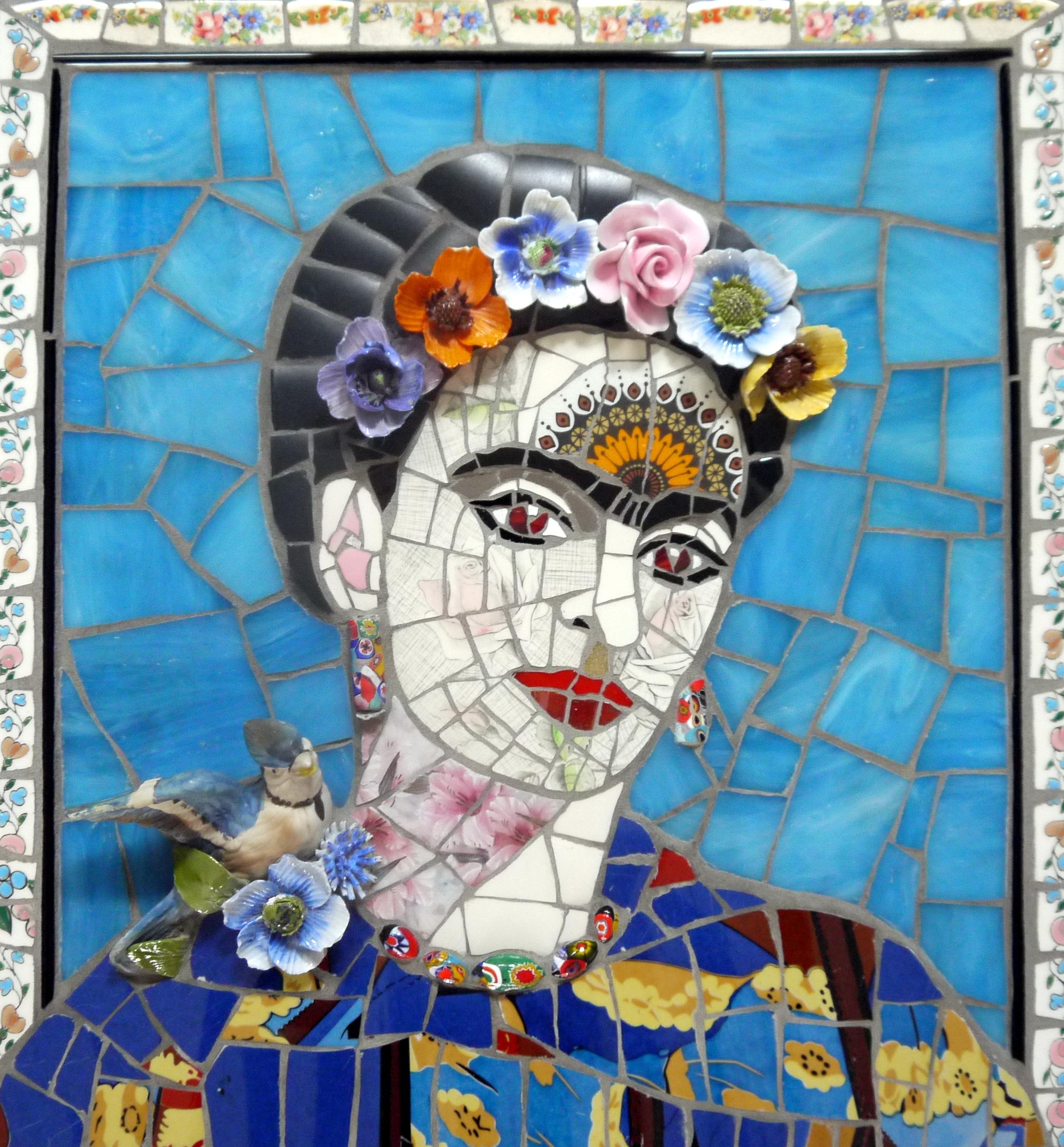 frida kahlo mosaic