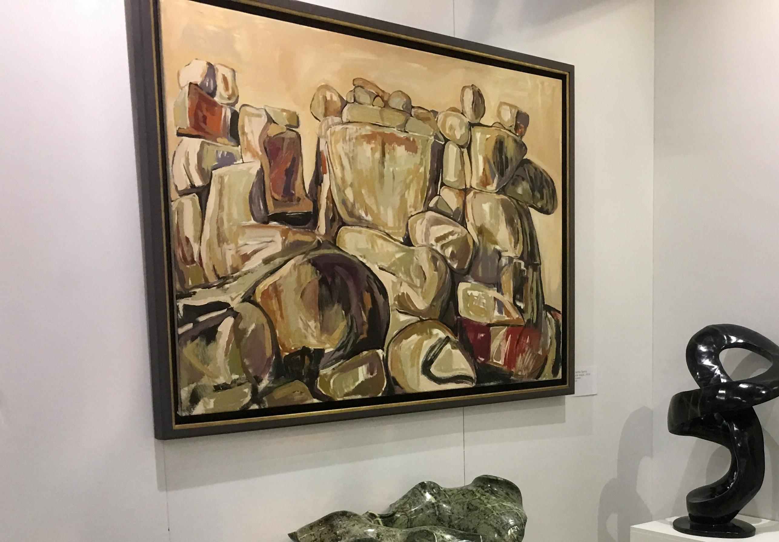 Castle Kopje - Painting by Venetia Syms