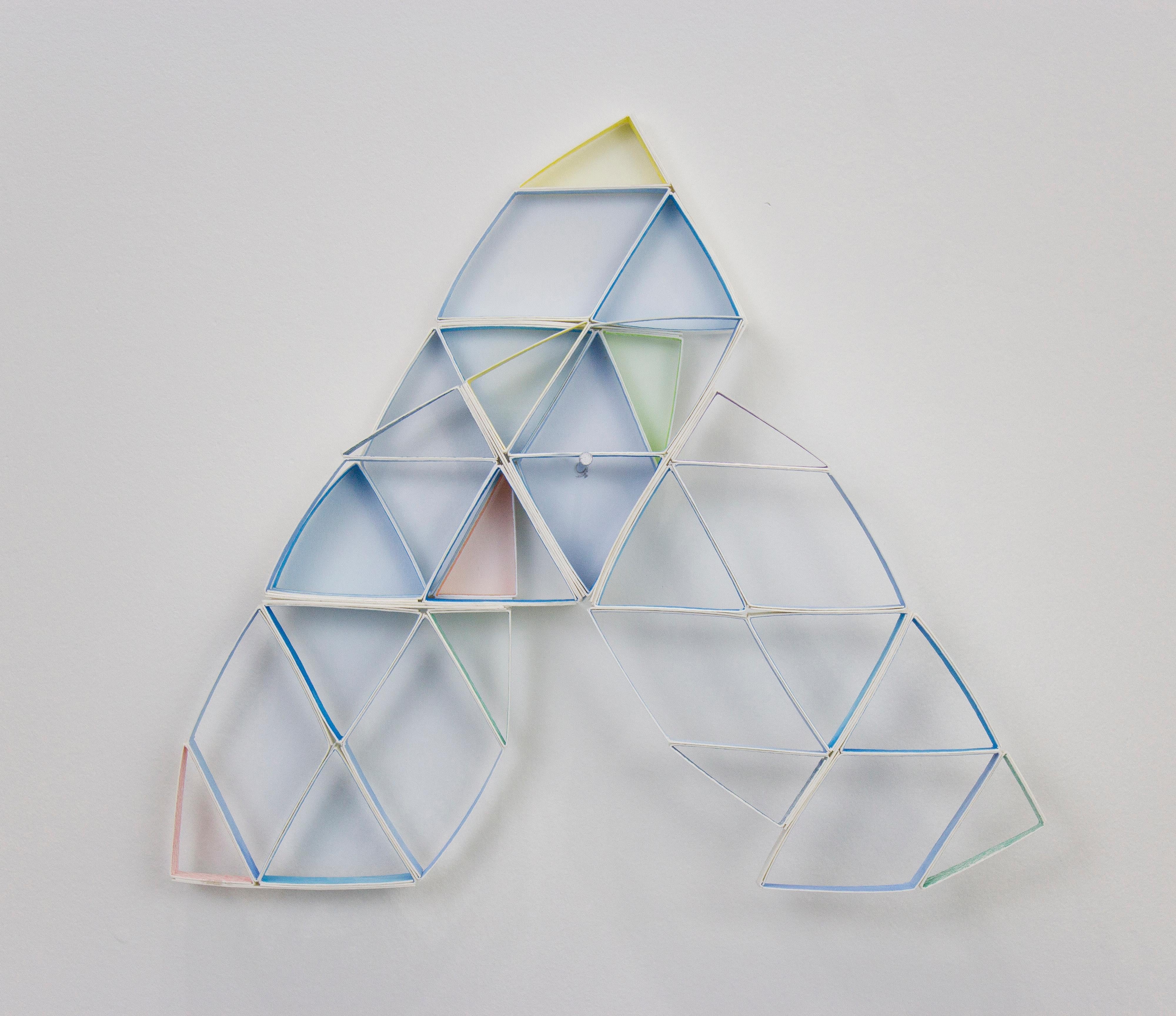 Improvisation 1 for Equilateral Triangle (Partial)  - Art by Alex Paik