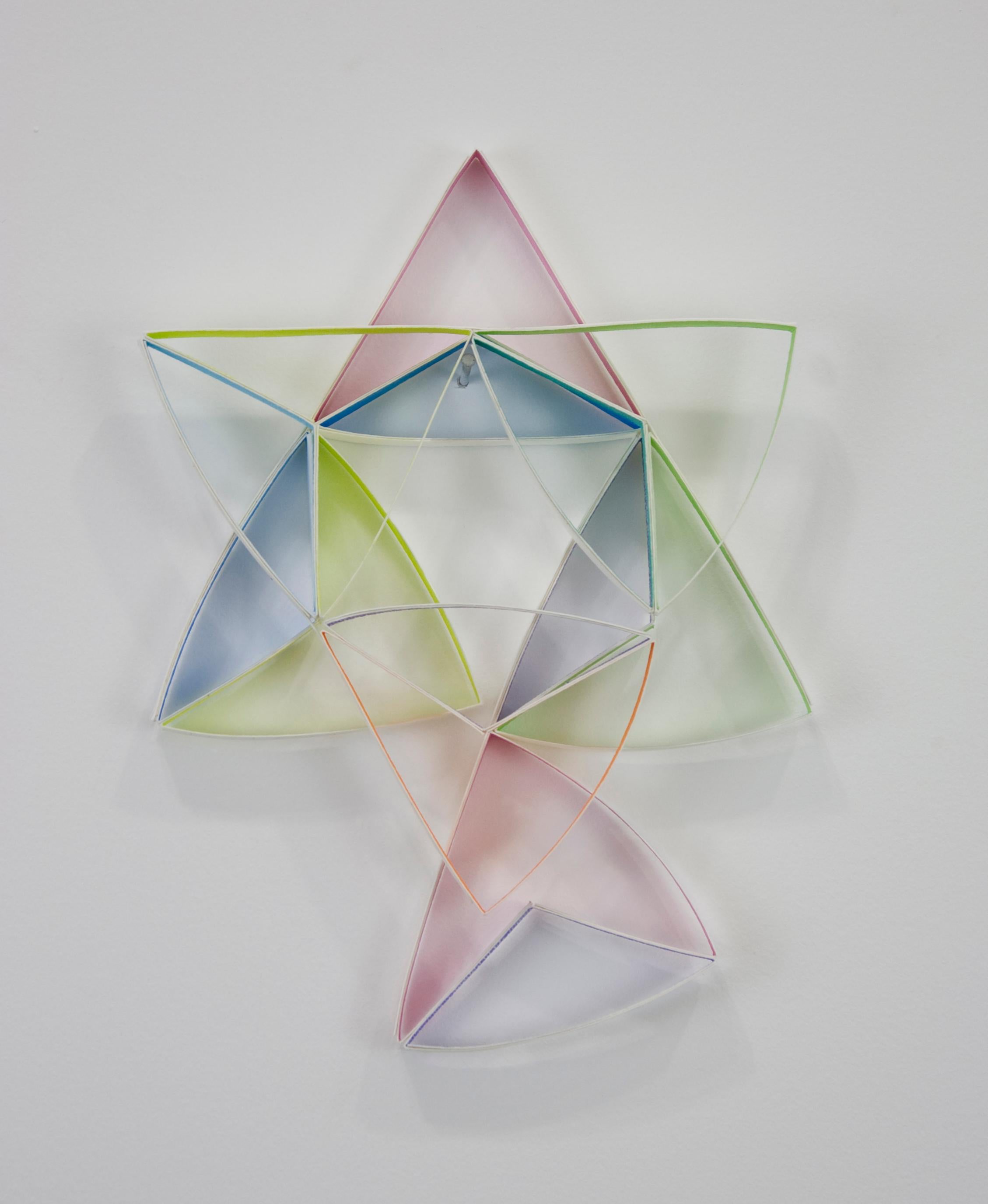 Improvisation #2 for Equilateral Triangle (Thirds) - Art by Alex Paik