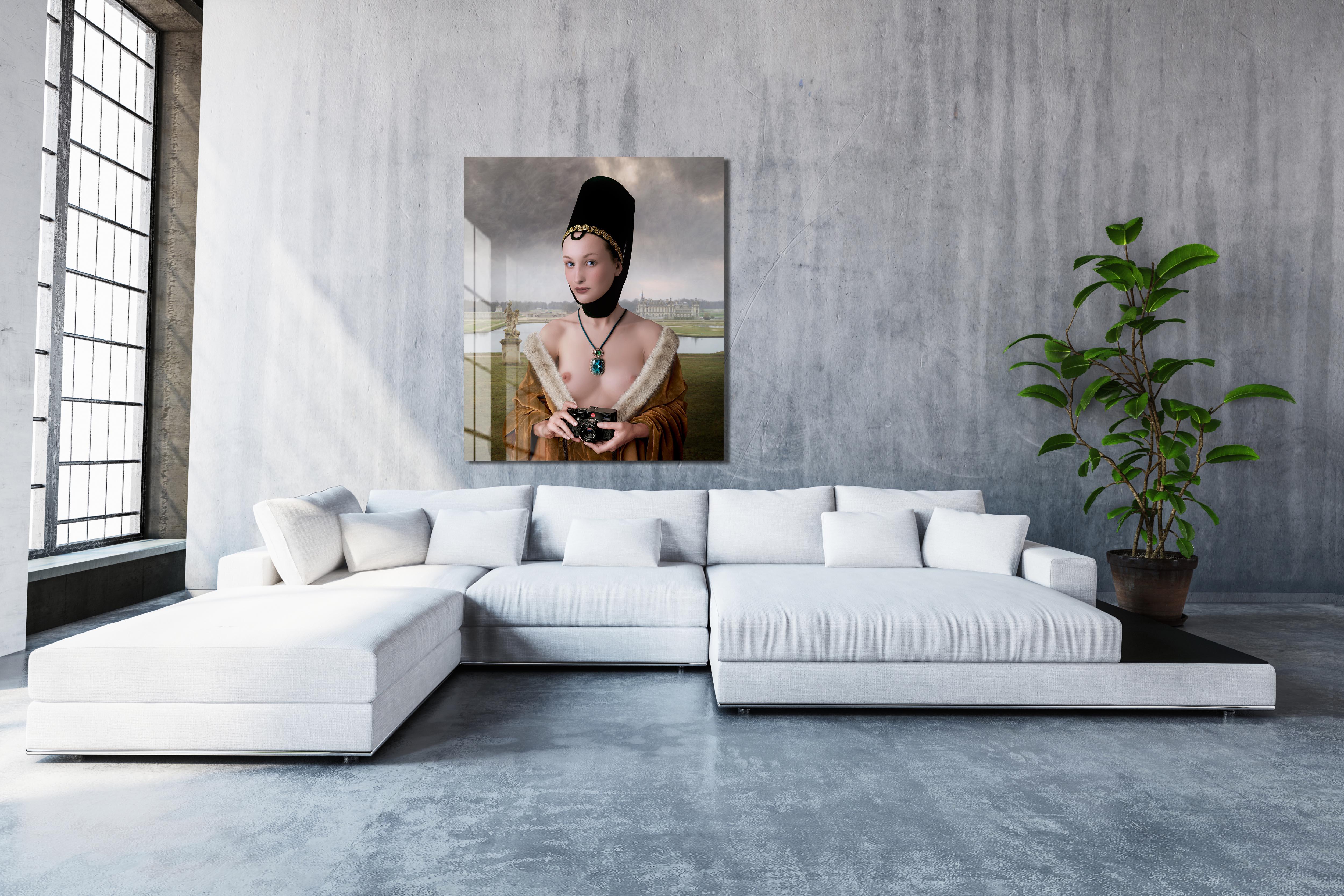 DAMA: modern fine art nude photography by Mariano Vargas (78 x 59 Inch) For Sale 1