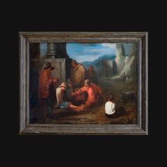 "Morra's Gambler" — Flemish Painting