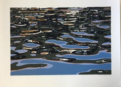 Shirley Pettibone "Water Ripples" Signed Limited Edition Screenprint