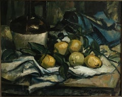Vintage Jonathan David Batchelor "Still life with Lemons" Painting