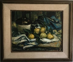 Jonathan David Batchelor "Still life with Lemons" Painting