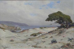 Angel Espoy "Monterey Dunes" Oil on Canvas Landscape Painting