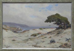 Angel Espoy "Monterey Dunes" Oil on Canvas Landscape Painting
