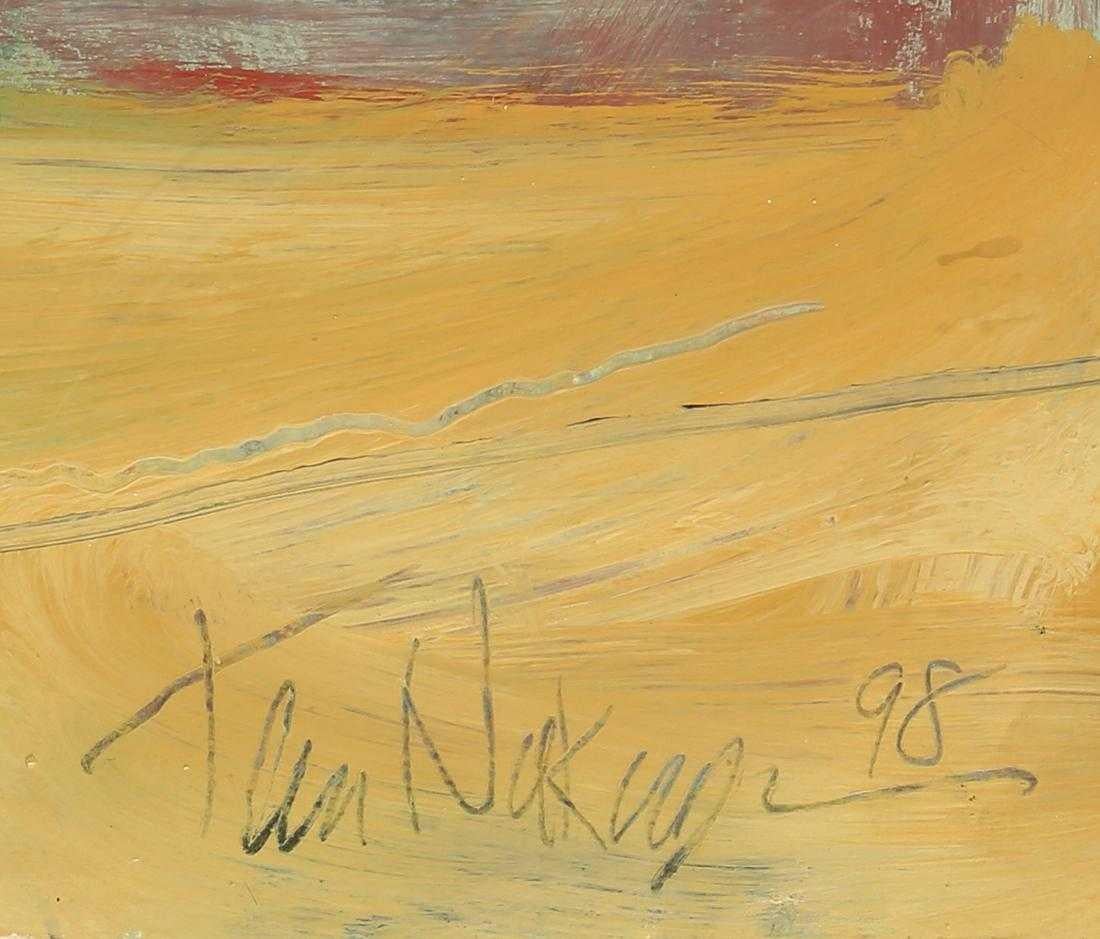 Takeshi Nakayoshi Original Painting Abstract Composition, 1998 2