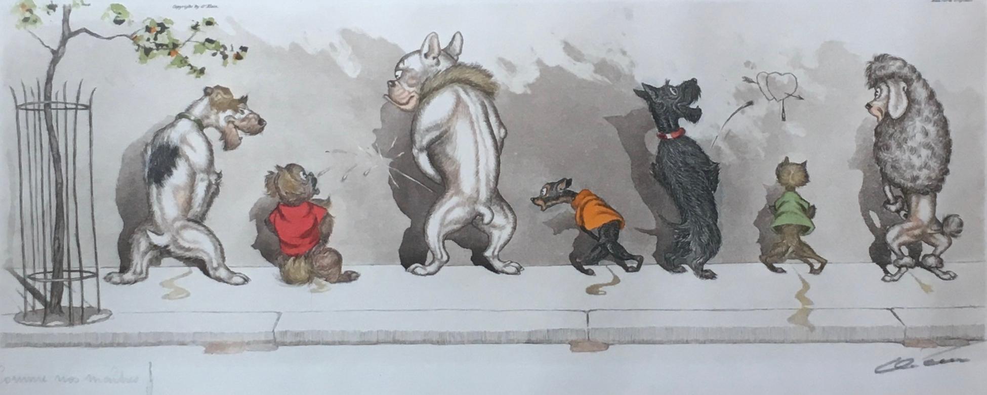 dirty dogs print