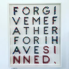 FORGIVE ME FATHER TITLED (FORGI VEMEF) Mixed Media von Ryan Mc Elhinney