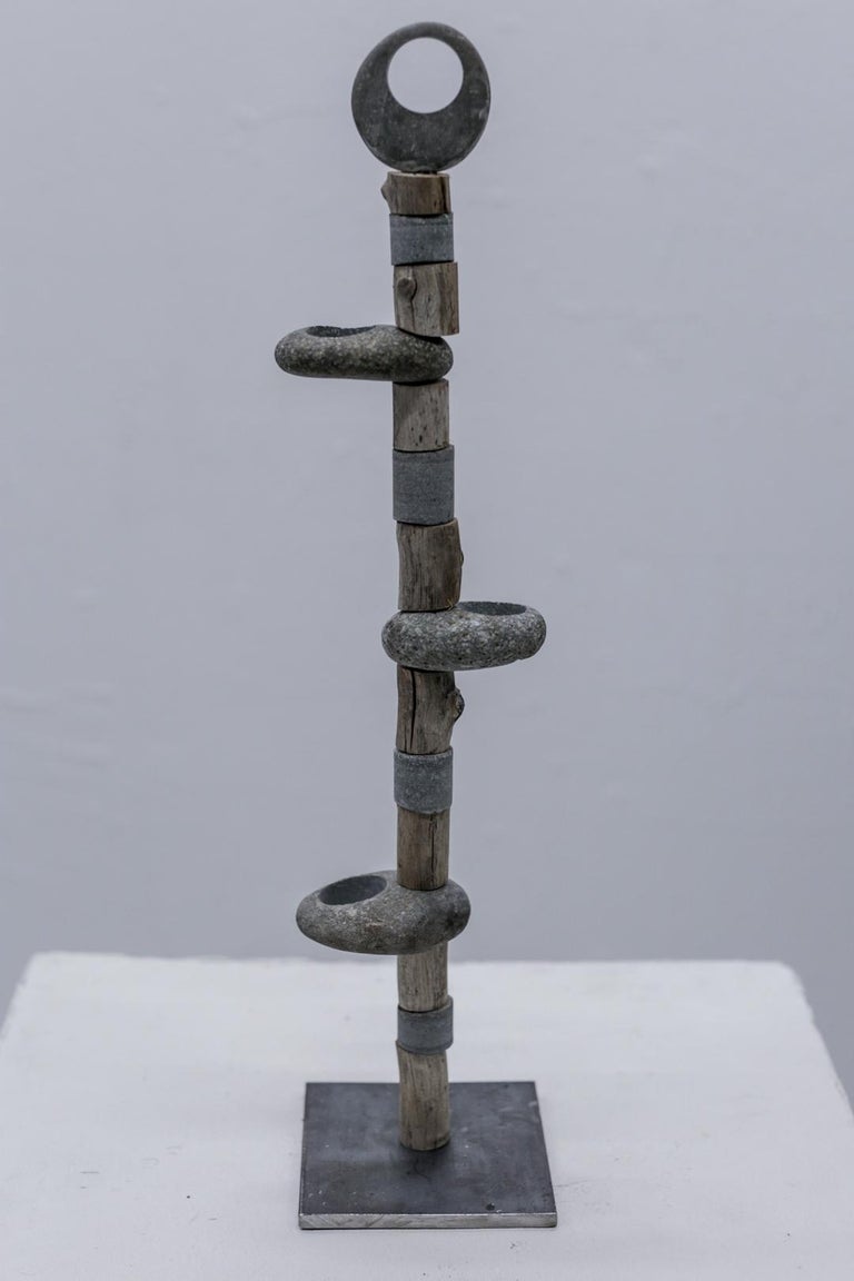 Chad Muska  Abstract Sculpture - "Untitled Sculpture (1)" Sculpture 18" x 4" x 4" inch by Chad Muska