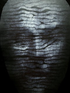 „Porträt 3“ Zeichnung 23“ x 17“ Zoll von Oleksandr Miroshnychenko