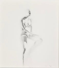 "Untitled 28" (FRAMED) Pencil Drawing 21" x 18" inch by Antonio Pelayo