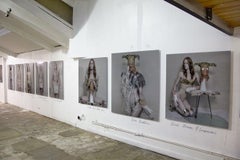 "Blank streams of Conxiousness" Photography 47x40 in Edition of 3 by Alina Karo