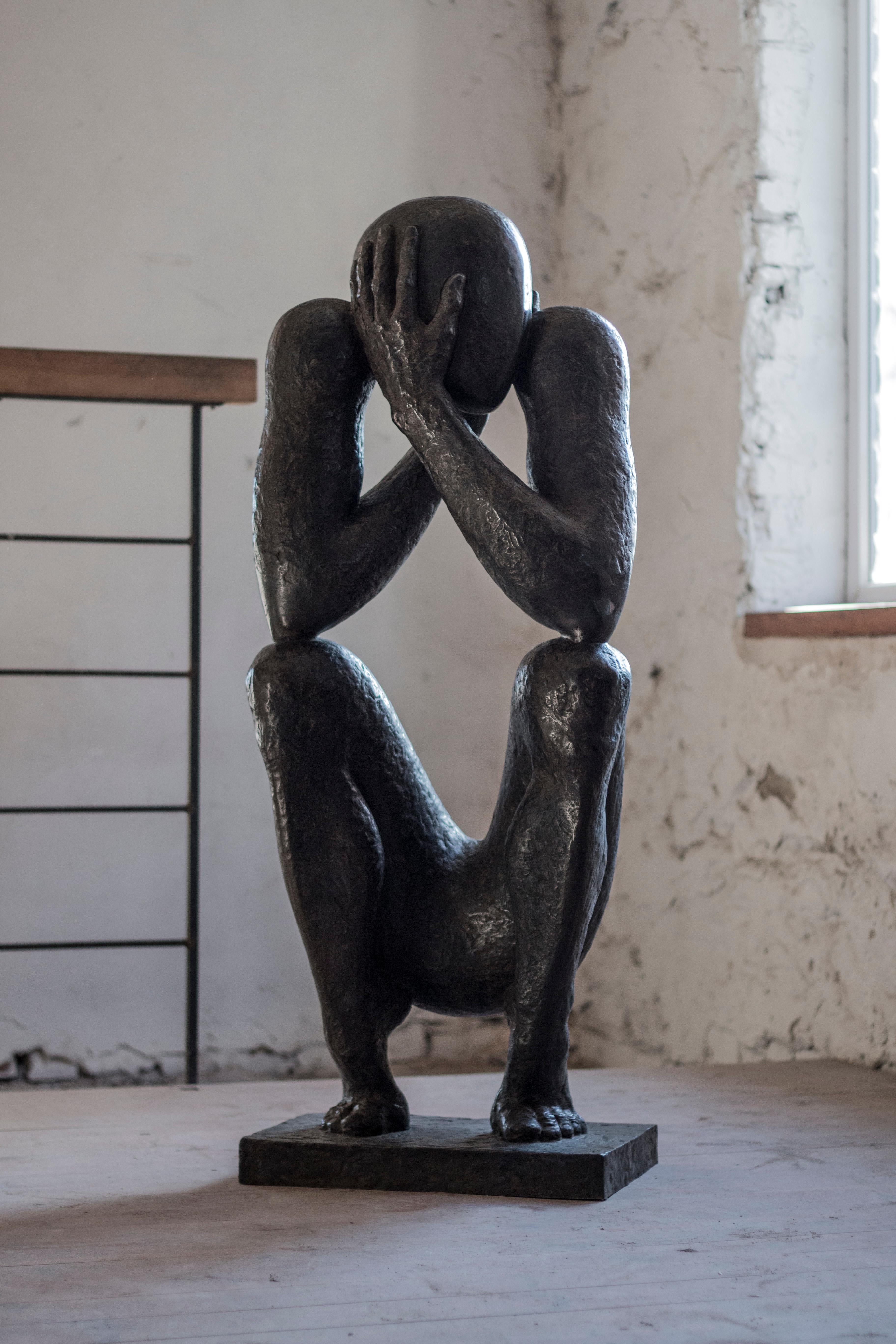 №5 Bronze sculpture Edition of 3 by Sergii Shaulis 2
