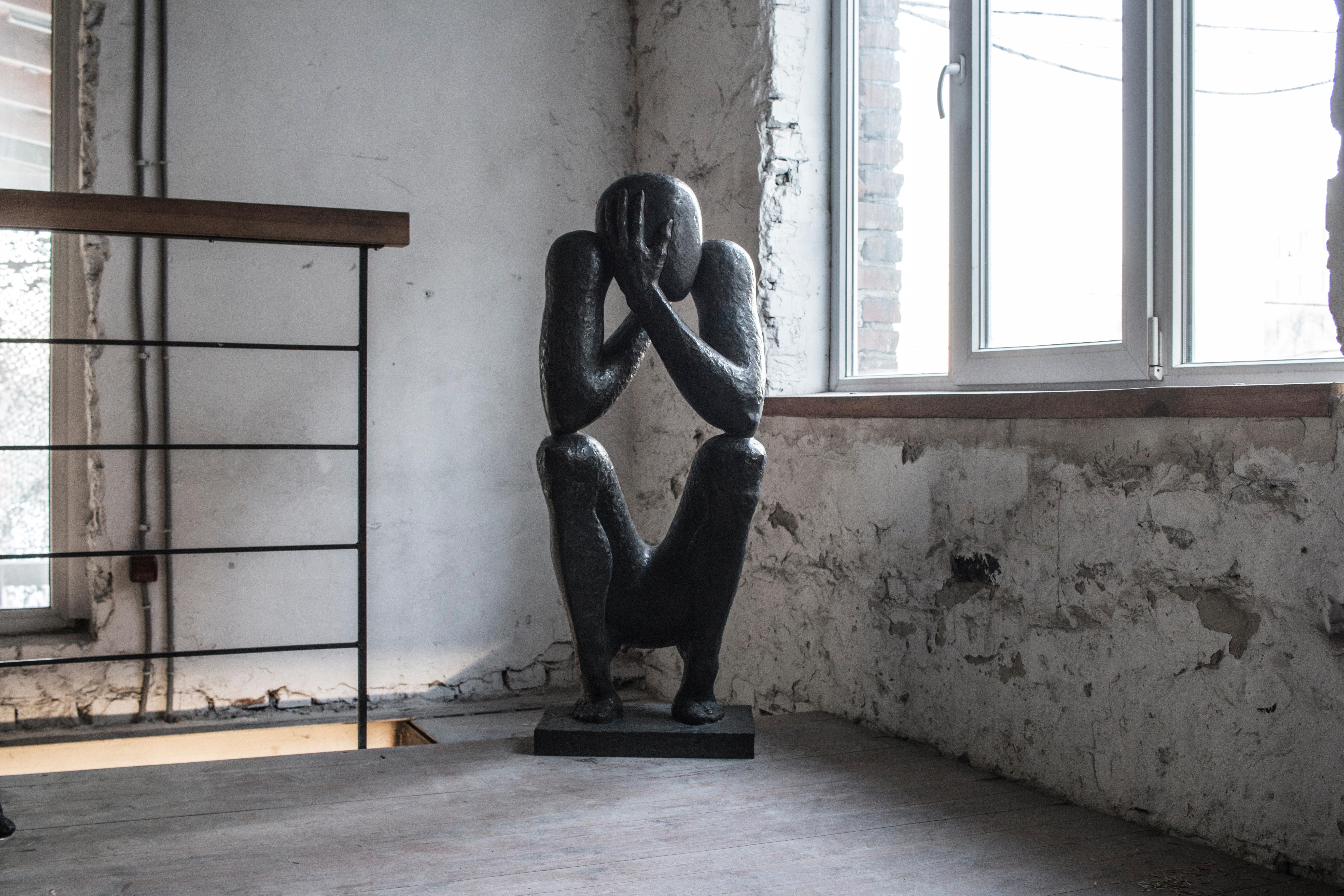 №5 Bronze sculpture Edition of 3 by Sergii Shaulis 3