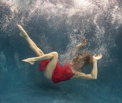 "Drowning" Original underwater photography Edition of 12 by Alex Sher 