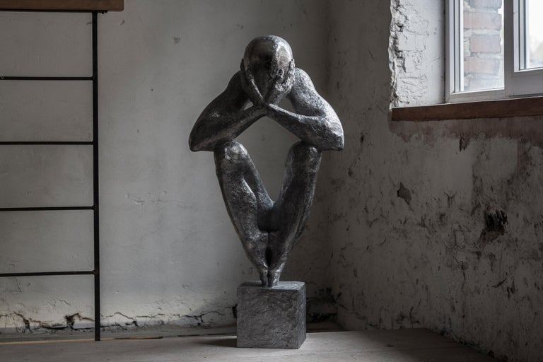 №4 Aluminum sculpture Edition of 5 by Sergii Shaulis 1