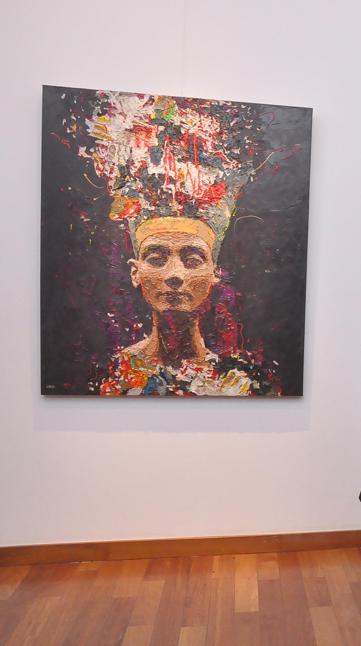 Hossam Dirar „Nefertiti 2“:: Ölgemälde 2