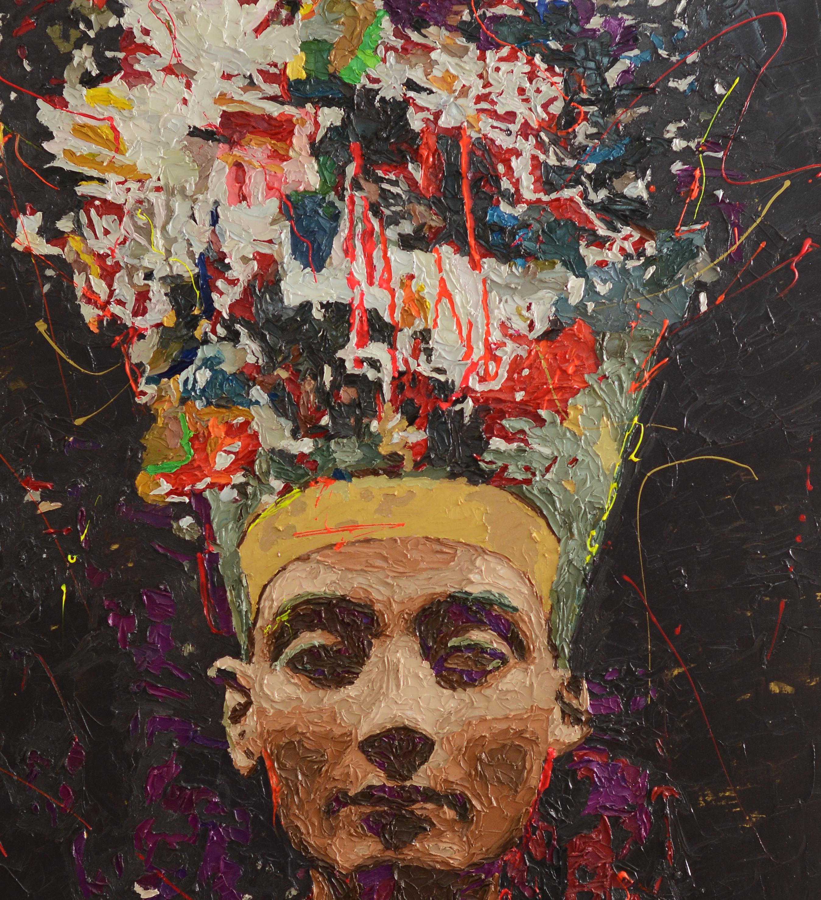 Hossam Dirar „Nefertiti 2“:: Ölgemälde 7