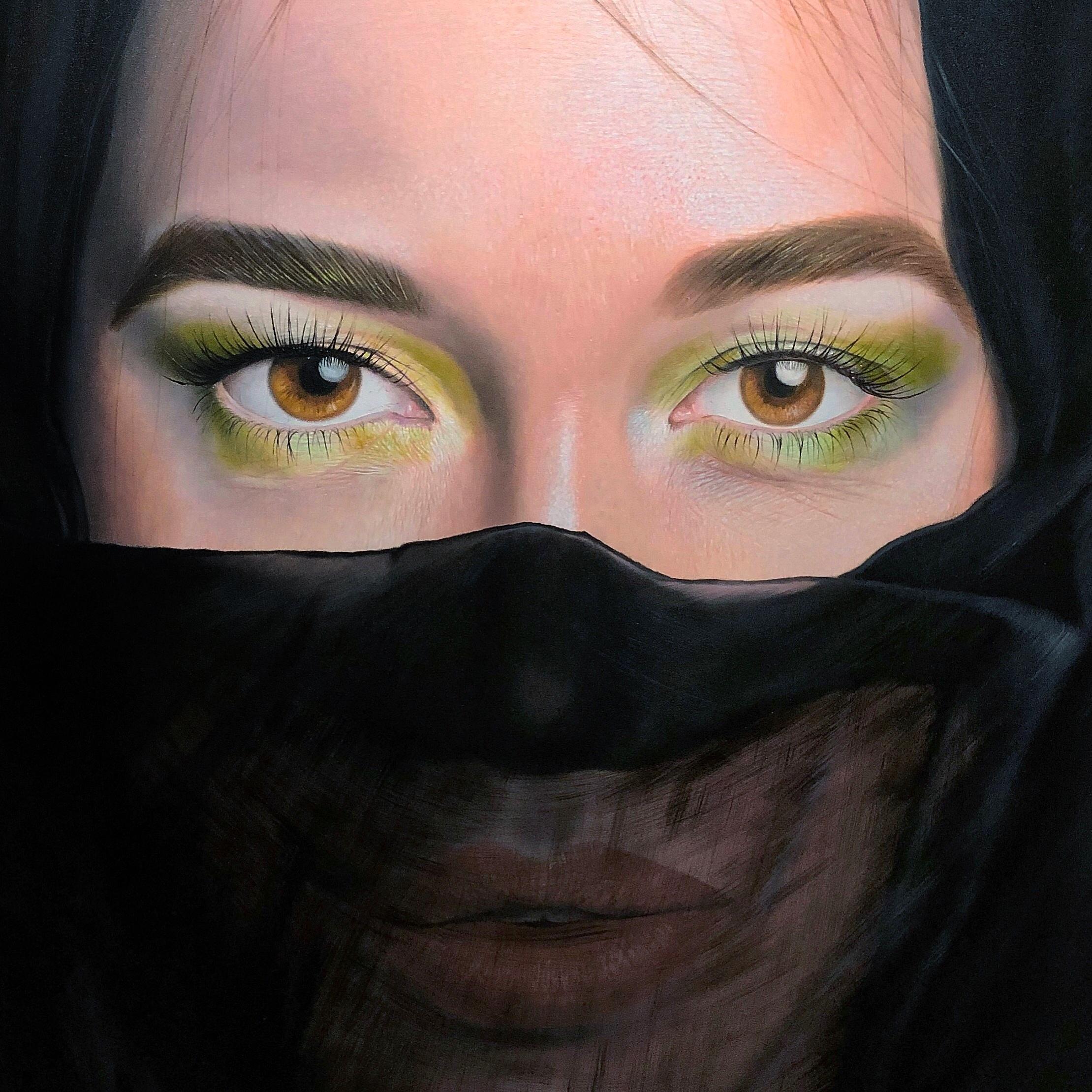 "Secret Promise" Oil on canvas painting 47x39 inch by Dmitriy Krestniy 