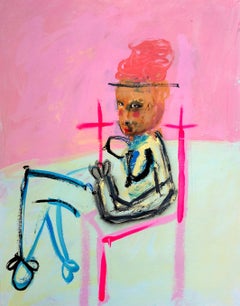 Neo-Expressionist Interior Paintings
