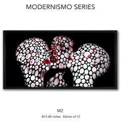 "Modernismo M2" Abstract Photography 40" x 80" inch Ed. 2/10 by Giuliano Bekor