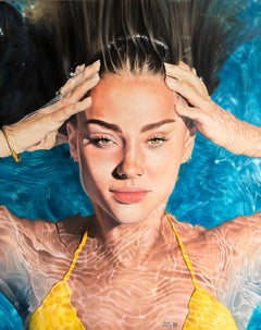 "Halo" Oil painting 59x47 inch by Dmitriy Krestniy