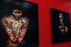 "OPTASIA 14" Abstract Photography 39" x 39" inch Edition 3/5 by Giuliano Bekor