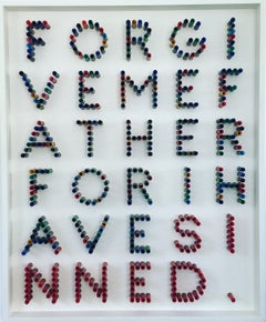 FORGIVE ME FATHER TITLED (FORGI VEMEF) Mixed media by Ryan Mc Elhinney