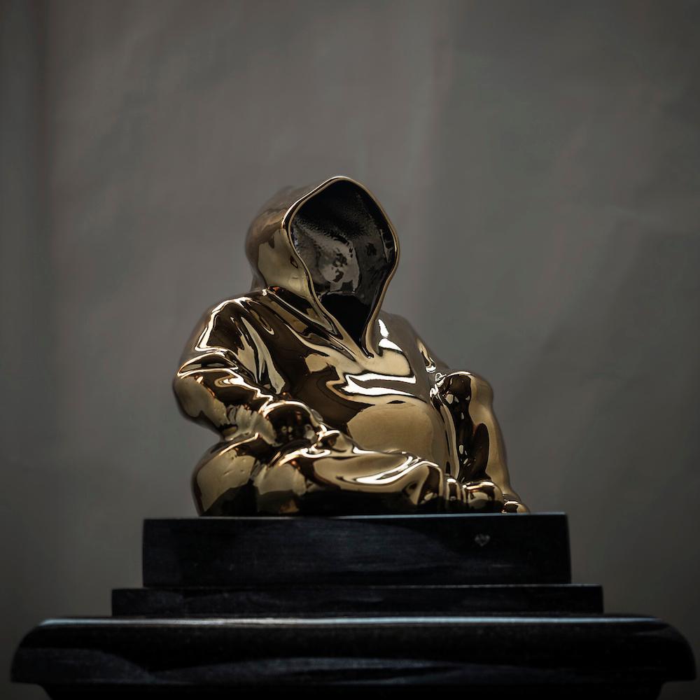 „Miroku“ Bronzeskulptur 12