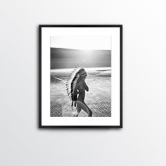 "Indian Autumn 2" Photographie en noir et blanc 32 x 24 in Ed. 2/7 par Lukas Dvorak