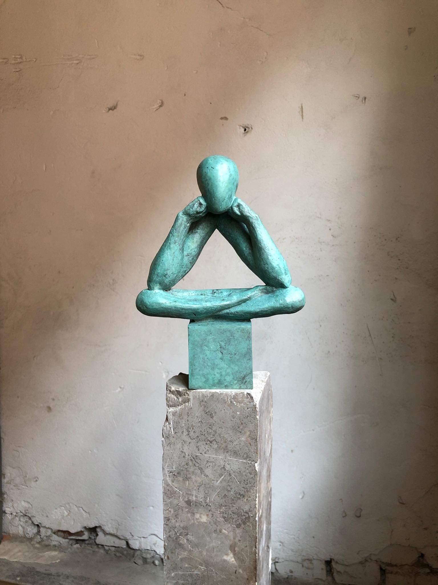 "The man without a rod C" Bronze Sculpture ed. of 5 by Sergii Shaulis

The artist spent almost ten years of his life in the making of this eight-piece series. It is an introspective representation of what he calls absolute hopelessness. “It's about