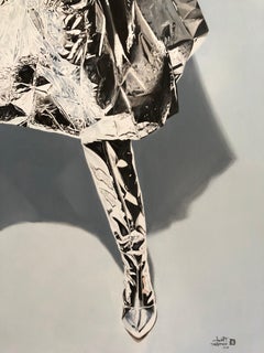 „Ann“ Hyperrealismus Ölgemälde 59" x 47" Zoll von Dmitriy Krestniy