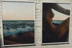 Brooke (Blue Waves) Original photography 40'x30'in Edition 2/3 by Larsen Sotelo