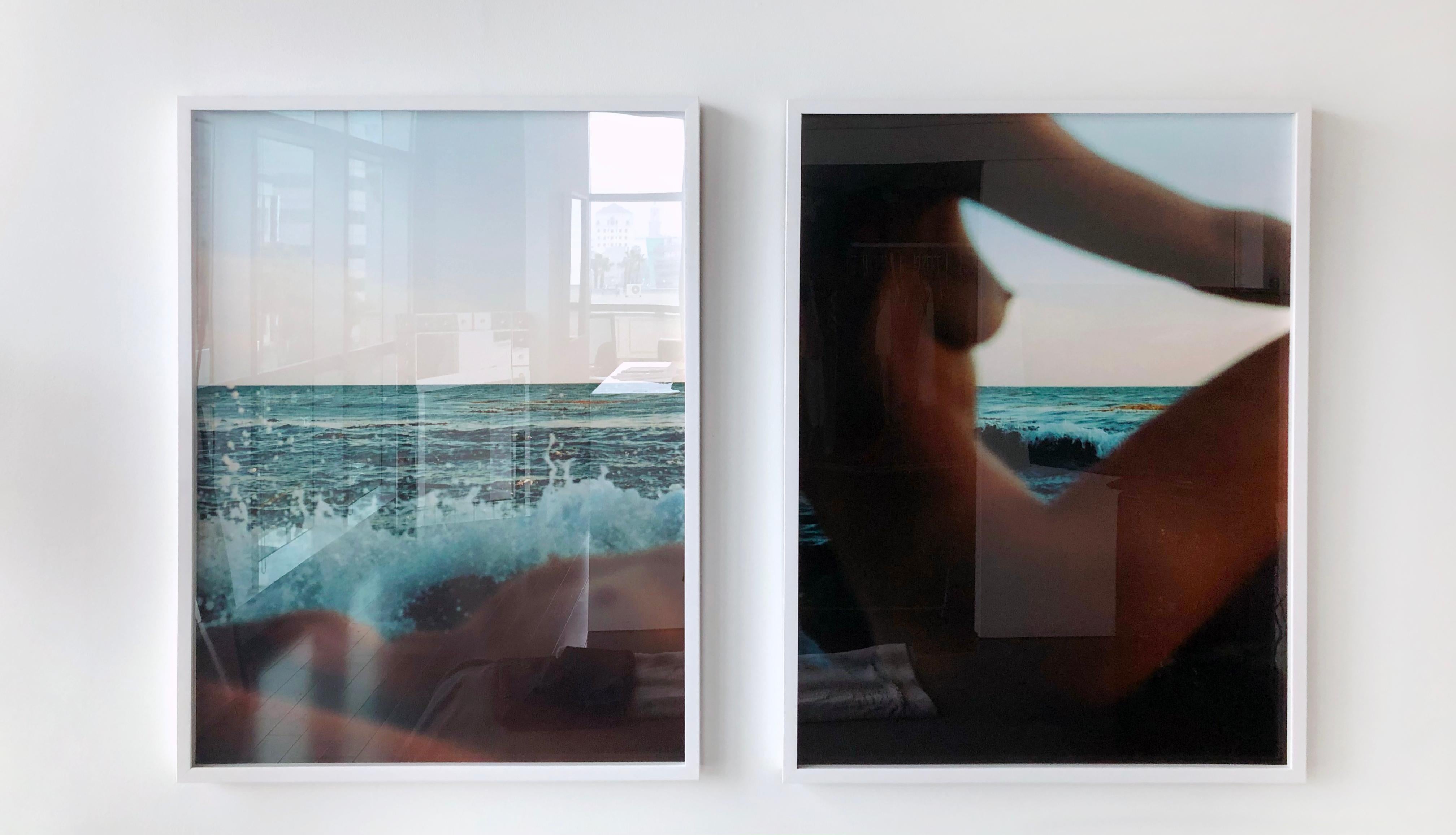 Brooke (Blue Waves) Original photography 40'x30'in Edition 2/3 by Larsen Sotelo 2