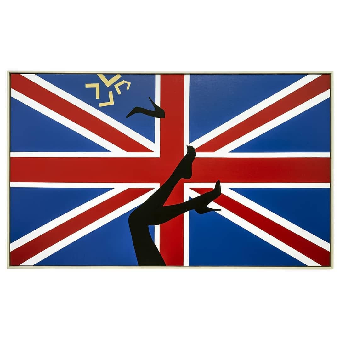 „Kicking up Heels in Great Britain“ Gemälde 36