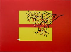 "Equality of Outcome" - Peinture acrylique sur toile 36"" x 48" pouces par Ty Joseph