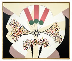 "Gates of Angel" Abstract Painting 60" x 72" inch by Ty Joseph