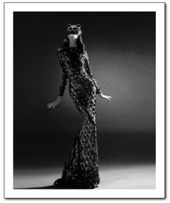 "Film Noir Fashion" Stampa originale d'arte di Viktorija Pashuta