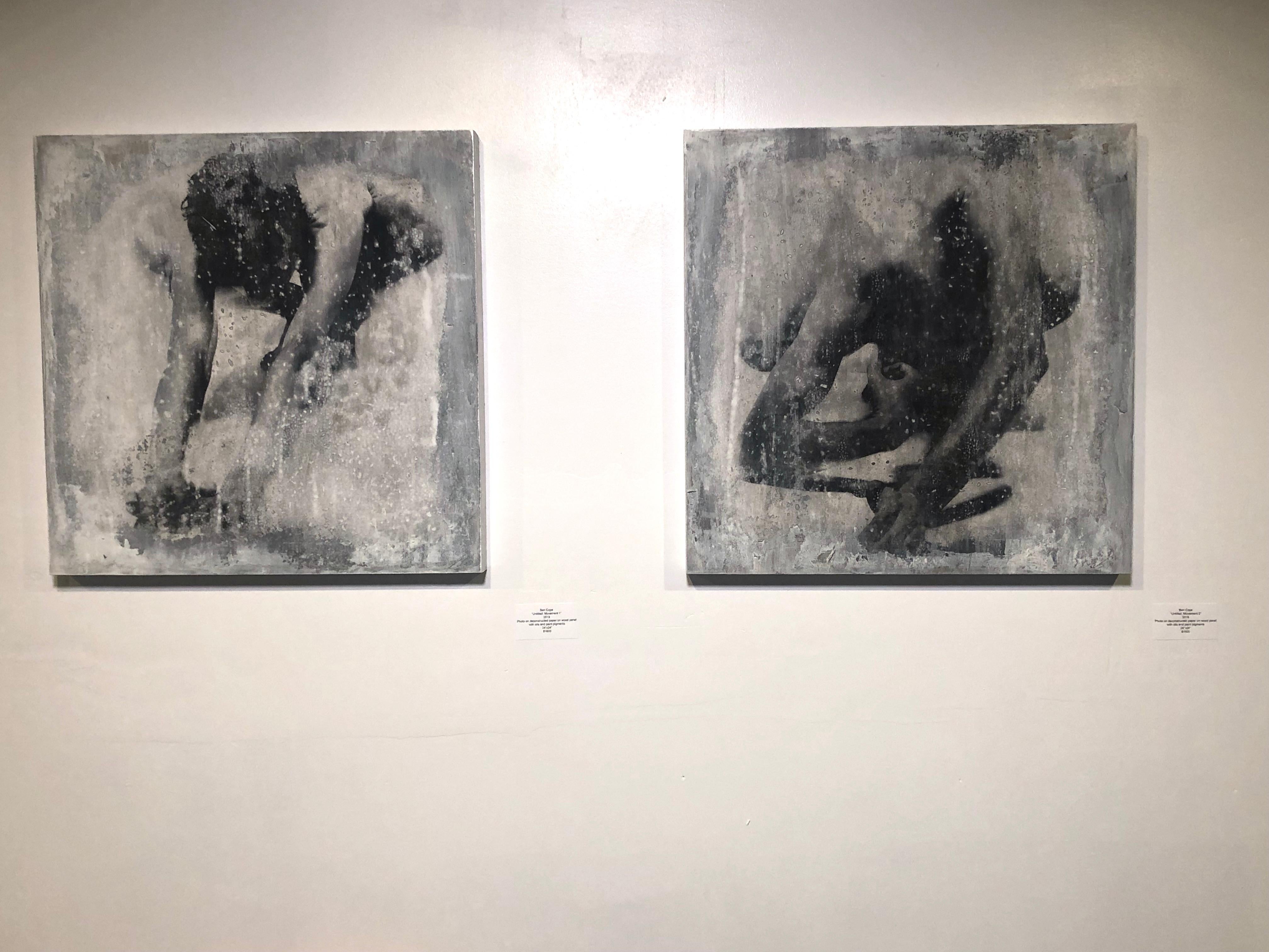 „Ohne Titel: Bewegung 2“ Einzigartige abstrakte Mixed Media-Fotografie von Ben Cope im Angebot 2