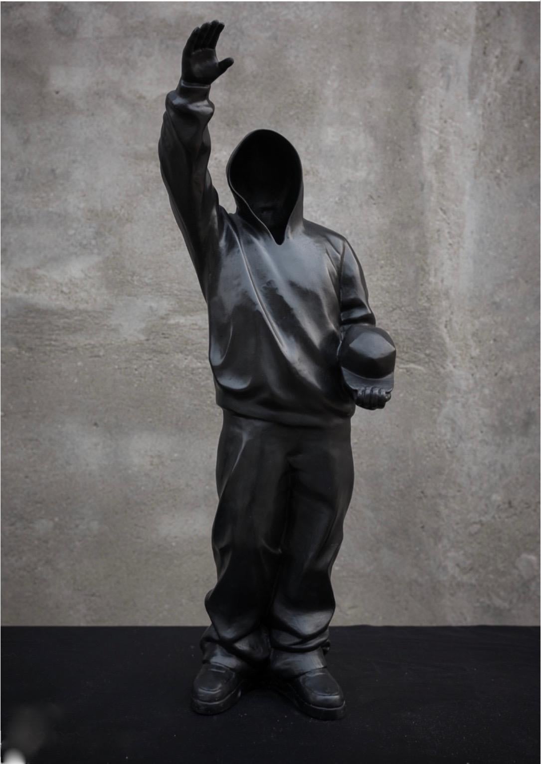 Scultura in porcellana "Leader" Edizione 10/10 di Huang Yulong